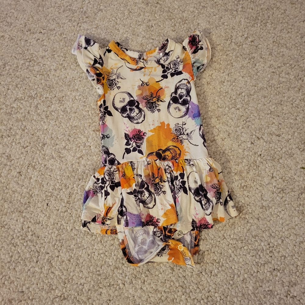 Little Bum Bums twirl onesie skirt 6-12